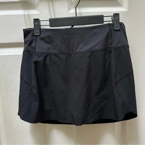 Athleta run with it skort skirt Black Athletic Skort s small - Picture 3 of 9